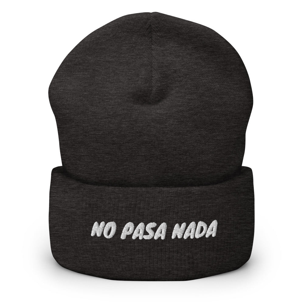 NO PASA NADA Beanie 3D Puff