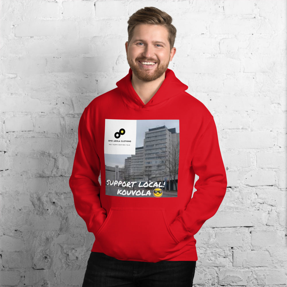SUPPORT YOUR LOCAL KOUVOLA HUPPARI (support local Kouvola lisätekstillä)