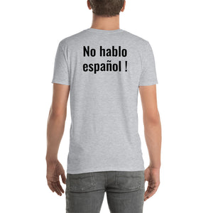 I don't speak Spanish T-shirt