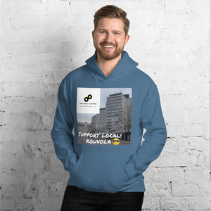 SUPPORT YOUR LOCAL KOUVOLA HUPPARI (support local Kouvola lisätekstillä)