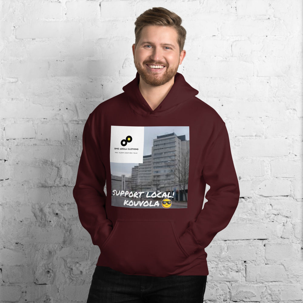 SUPPORT YOUR LOCAL KOUVOLA HUPPARI (support local Kouvola lisätekstillä)
