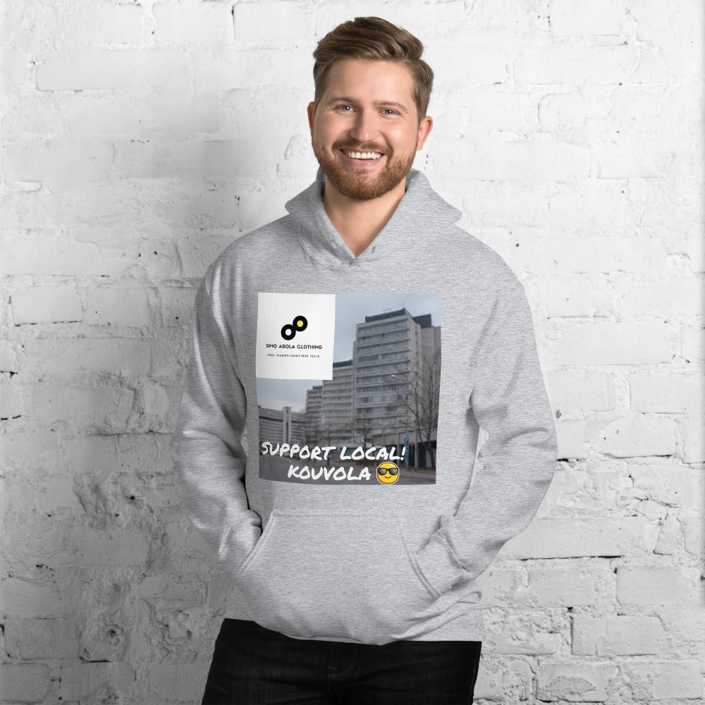 SUPPORT YOUR LOCAL KOUVOLA HUPPARI (support local Kouvola lisätekstillä)
