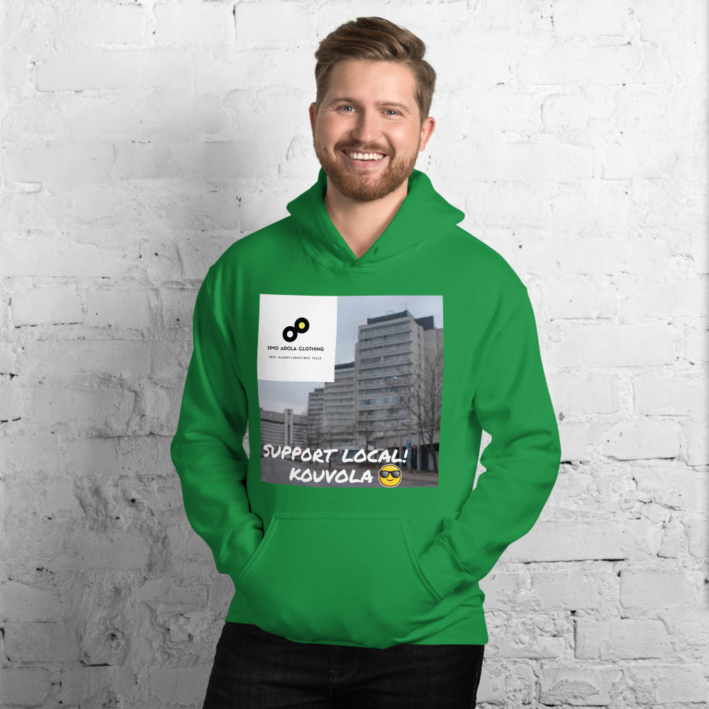 SUPPORT YOUR LOCAL KOUVOLA HUPPARI (support local Kouvola lisätekstillä)