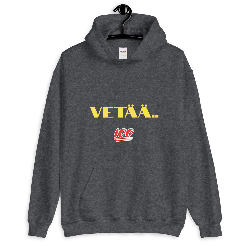 Vetää vaa huppari kaksipuolinen