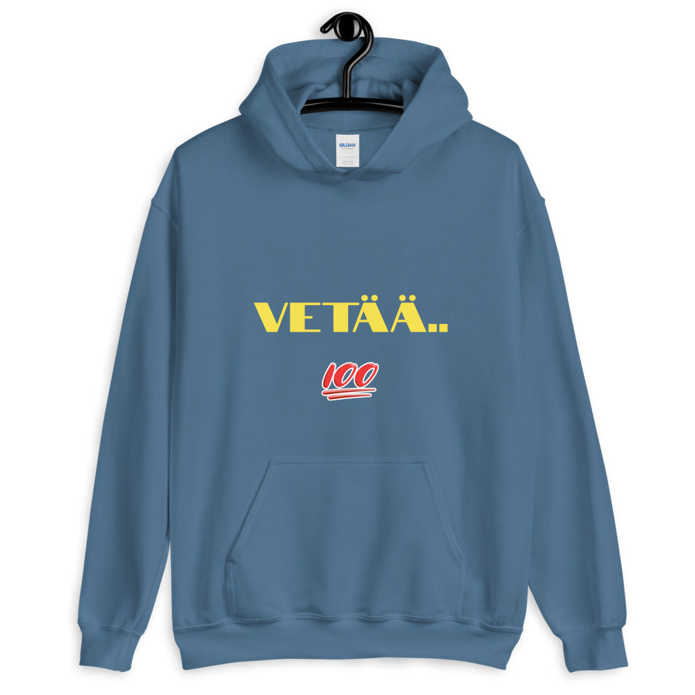 Vetää vaa huppari kaksipuolinen