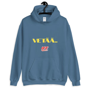 Vetää vaa huppari kaksipuolinen