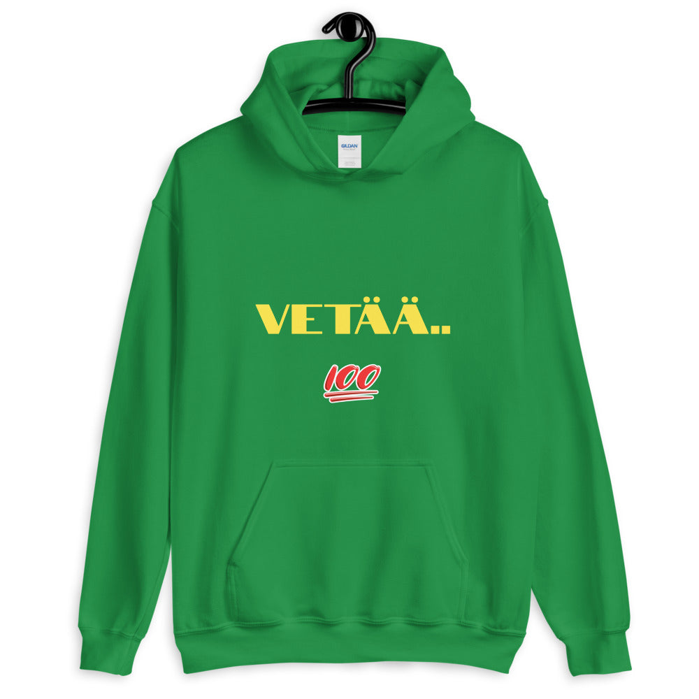Vetää vaa huppari kaksipuolinen