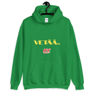 Vetää vaa huppari kaksipuolinen