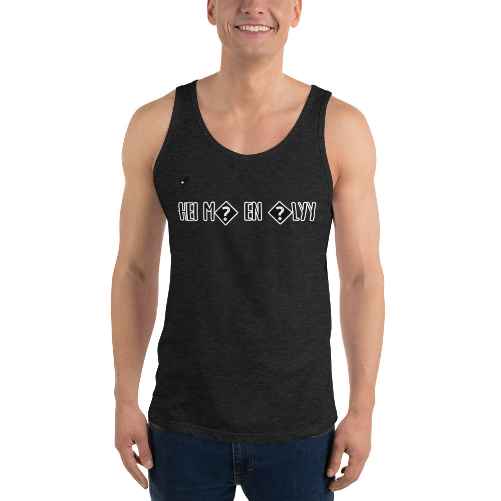 HEI MÄ EN ÄLYY Tank Top Unisex