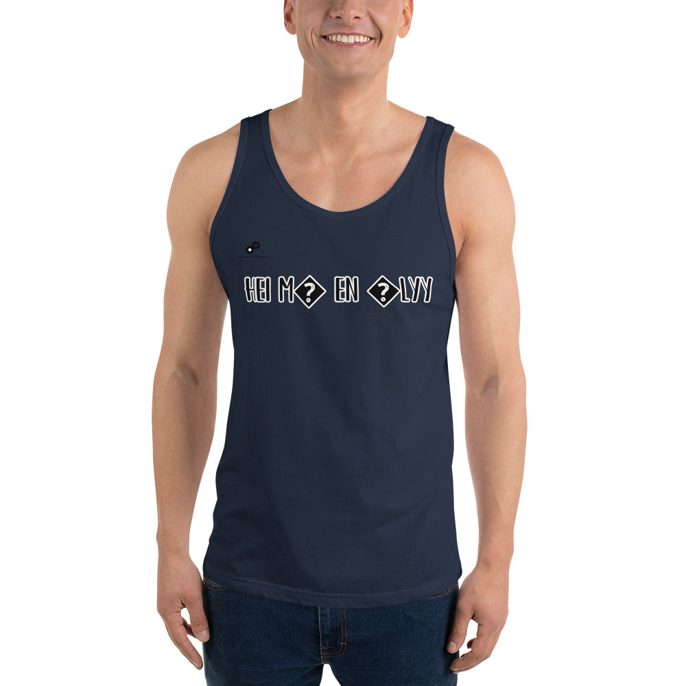 HEI MÄ EN ÄLYY Tank Top Unisex