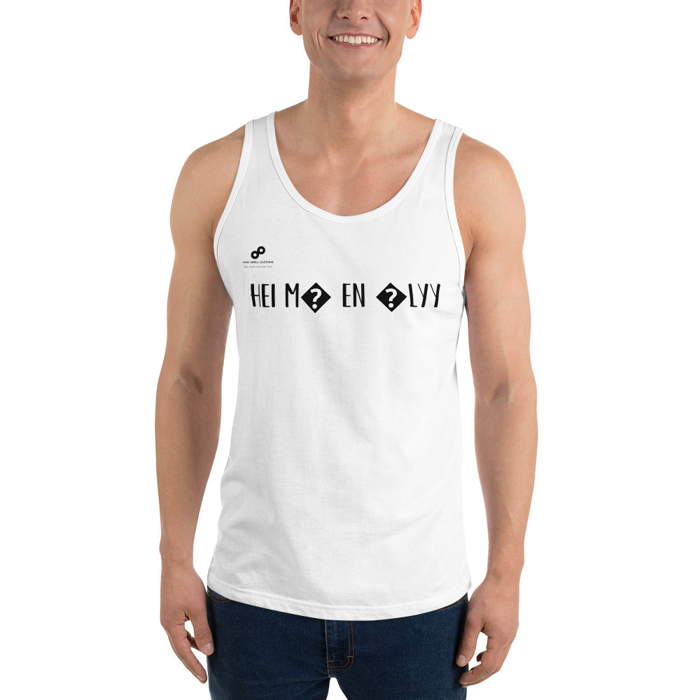 HEI MÄ EN ÄLYY Tank Top Unisex